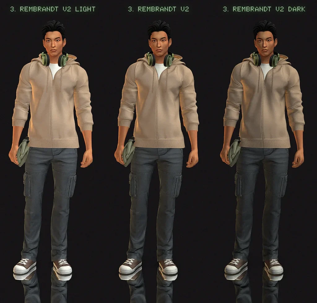 Sims 4 CC — CAS Lighting Mod - 03 by vyxated for The Sims 4 | Sims CC Finds — imagen 6