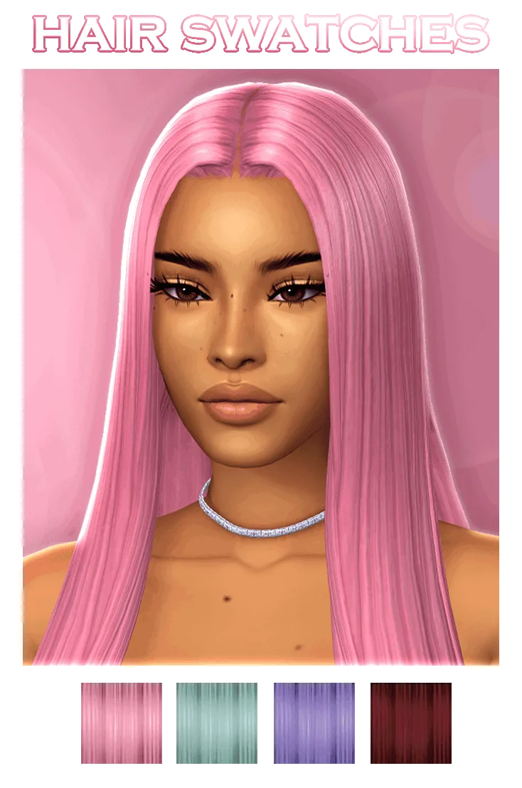 Hair Swatches Update by aharris00britney for The Sims 4 | Sims CC Finds | Sims 4 CC