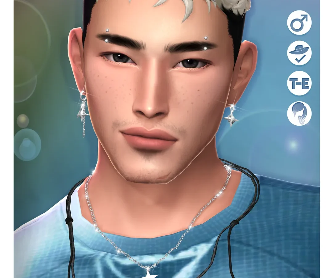 Chris Hair: hat-compatible hair for The Sims 4 by aharris00britney