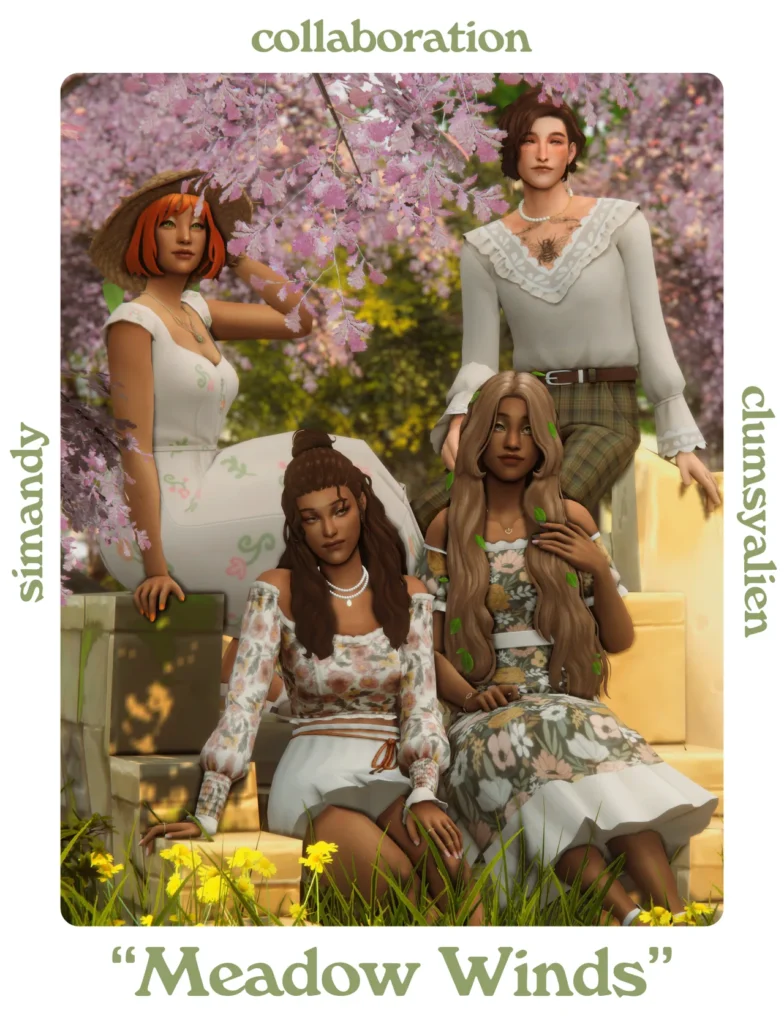 Meadow Winds: Build/Buy set for The Sims 4