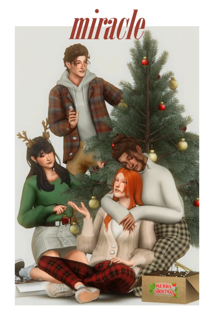 The forest of talking trees: decorations pack for The Sims 4