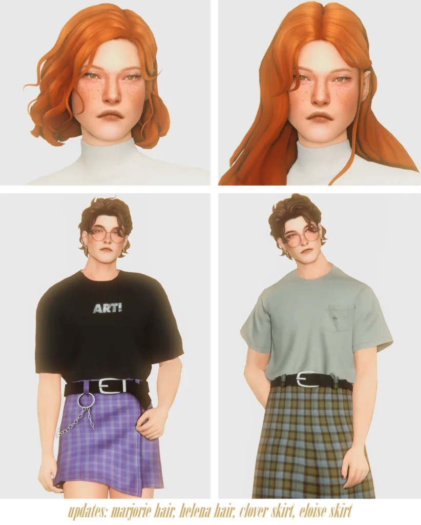 The forest of talking trees: CC updates for The Sims 4