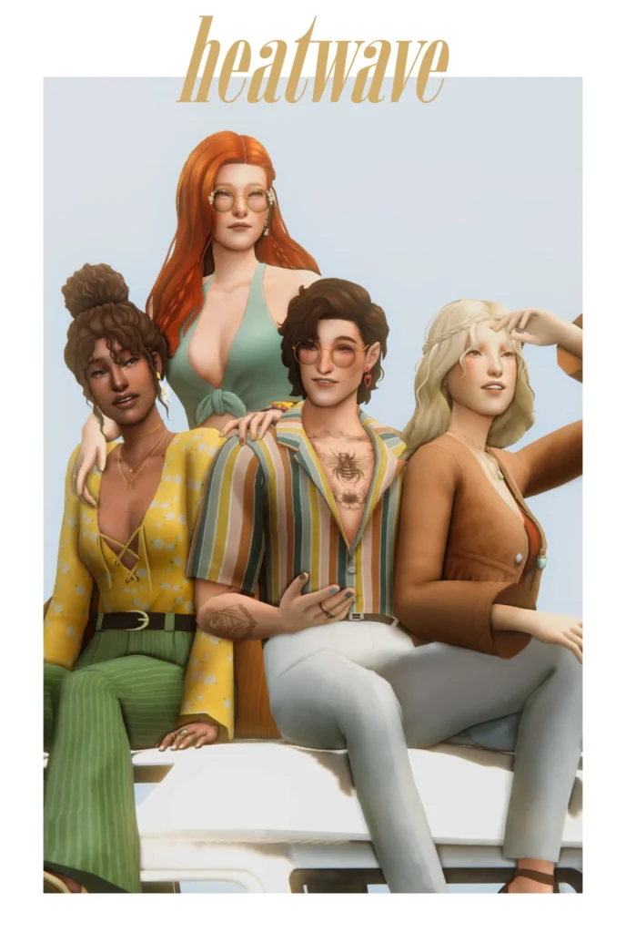 The forest of talking trees: Decorations CC pack for The Sims 4