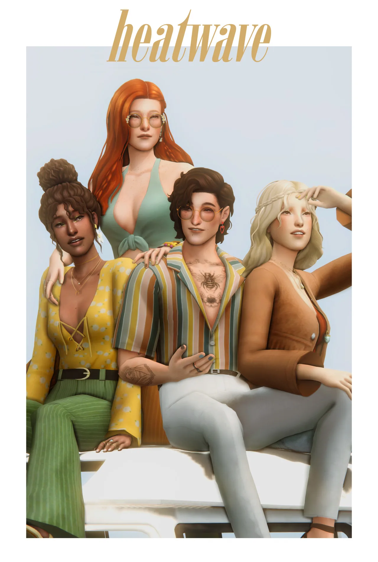 The forest of talking trees: Decorations CC pack for The Sims 4