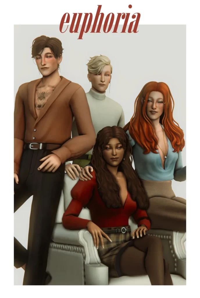 The Forest of Talking Trees: CC pack for The Sims 4