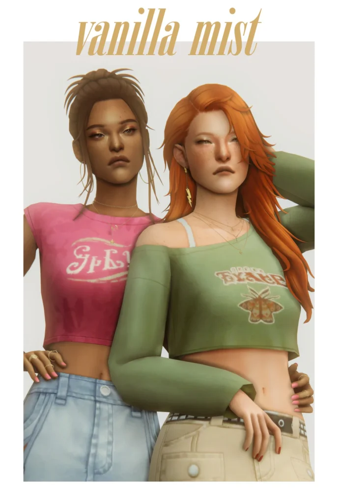 The forest of talking trees: ‘vanilla mist’ CC pack for The Sims 4