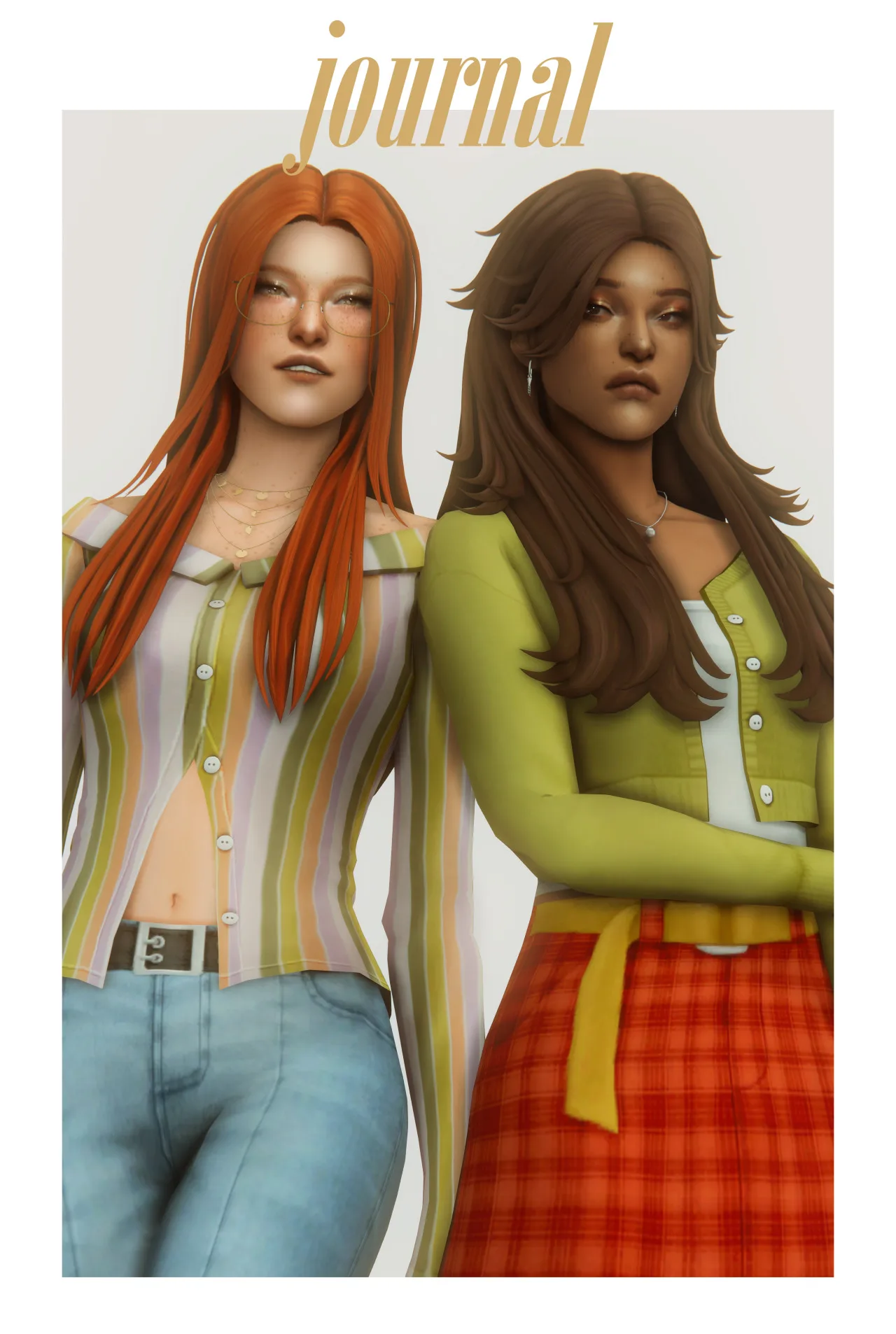 The forest of talking trees: ‘journal’ CC pack for The Sims 4