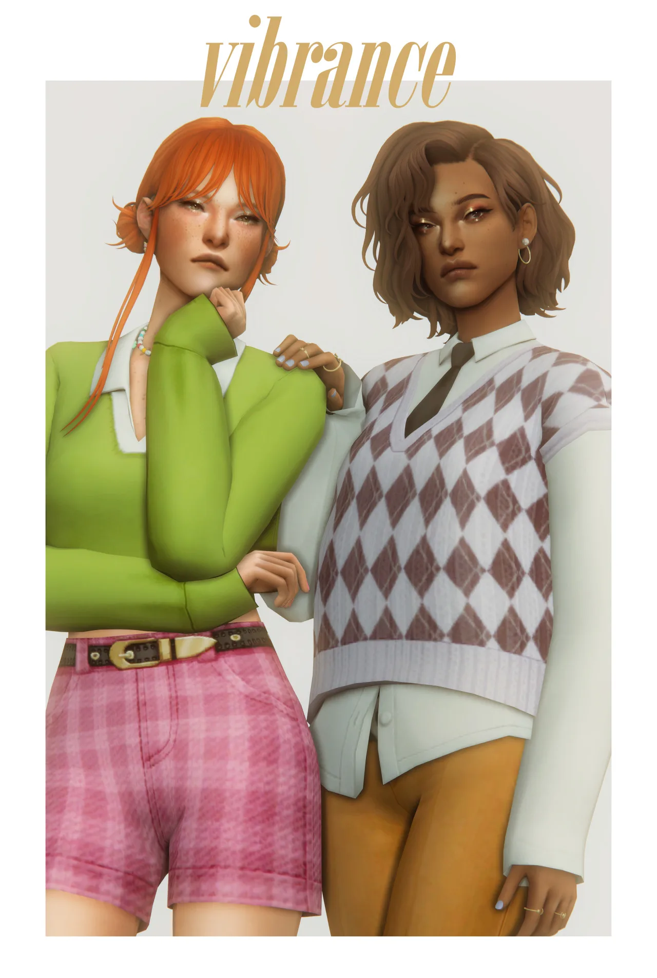 The forest of talking trees: vibrance CC pack for The Sims 4