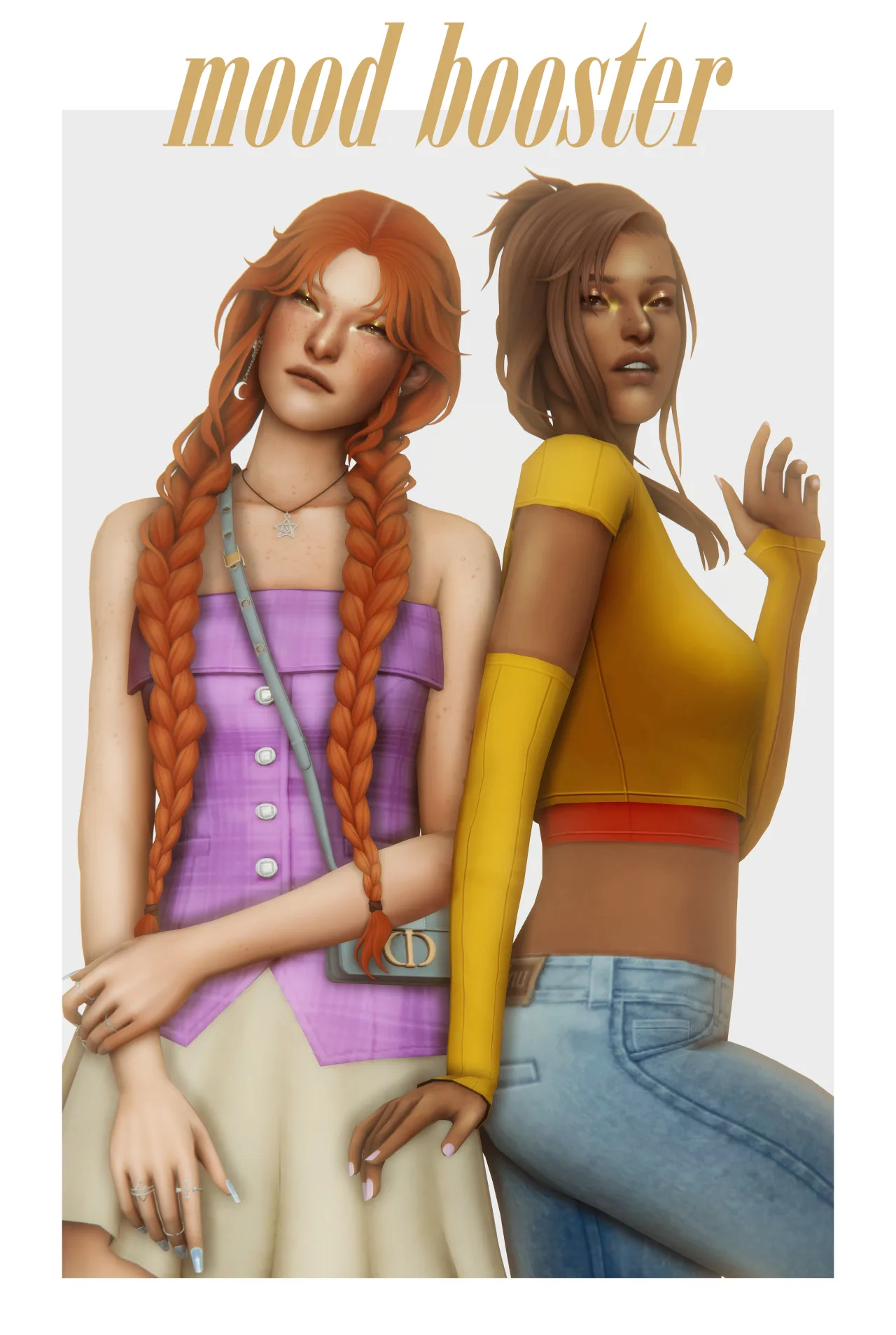 The forest of talking trees: CC pack for The Sims 4