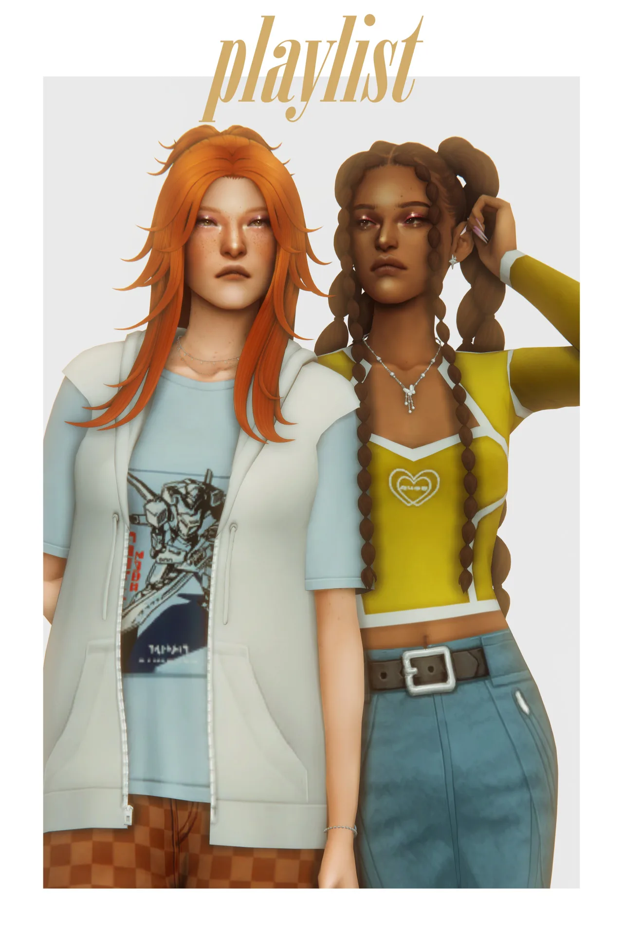 The forest of talking trees: CC pack for The Sims 4