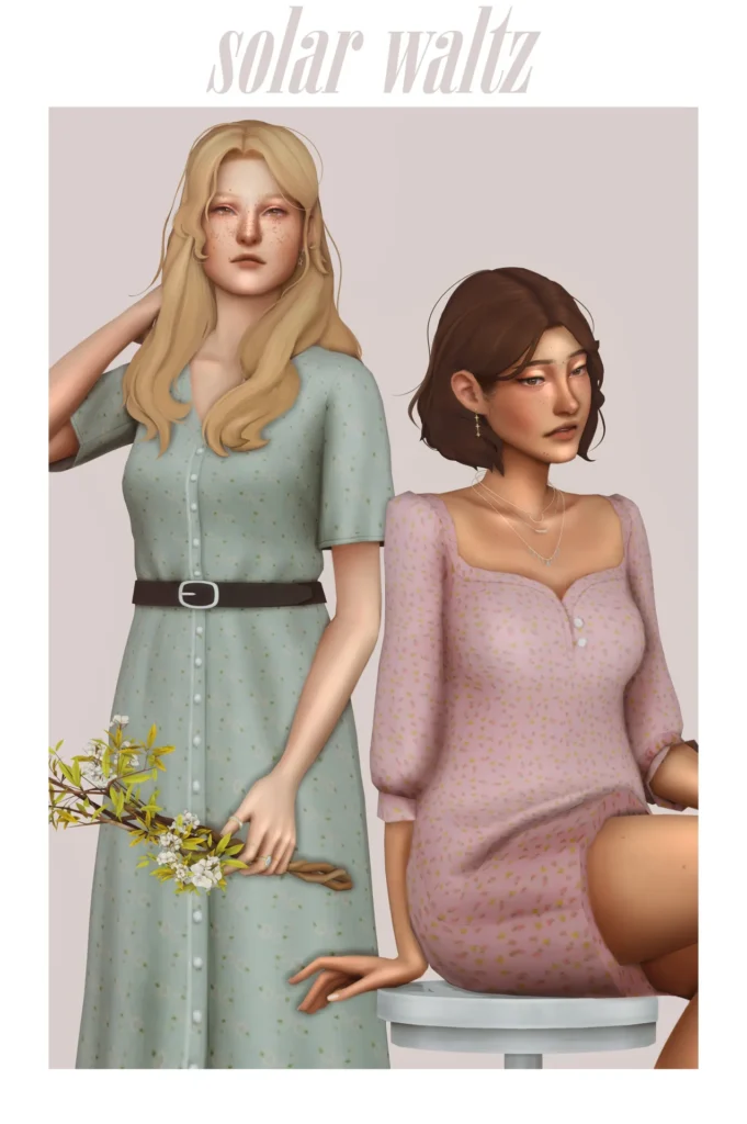 The Forest of Talking Trees: CC pack for The Sims 4