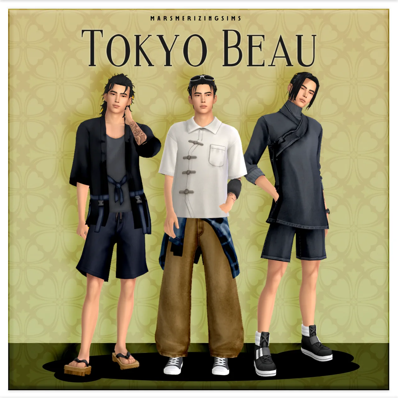 Tokyo Beau: custom content for The Sims 4 by marsmerizing-sims
